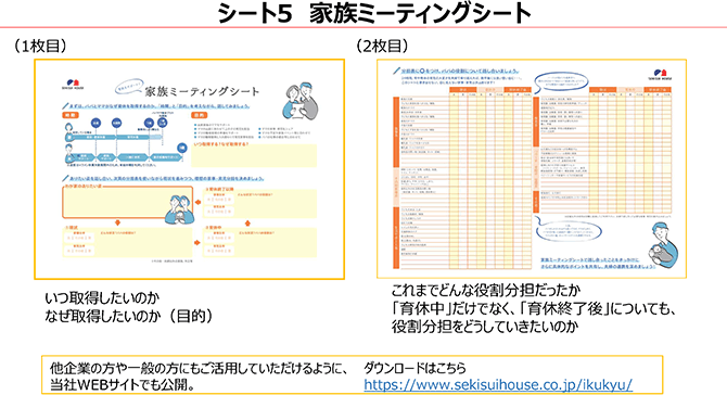 シート5 家族ミーティングシート