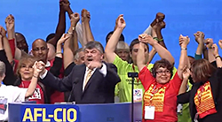 写真：AFL-CIO大会の様子