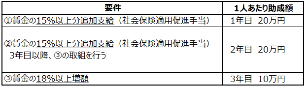 画像：図表（1）手当等支給メニュー