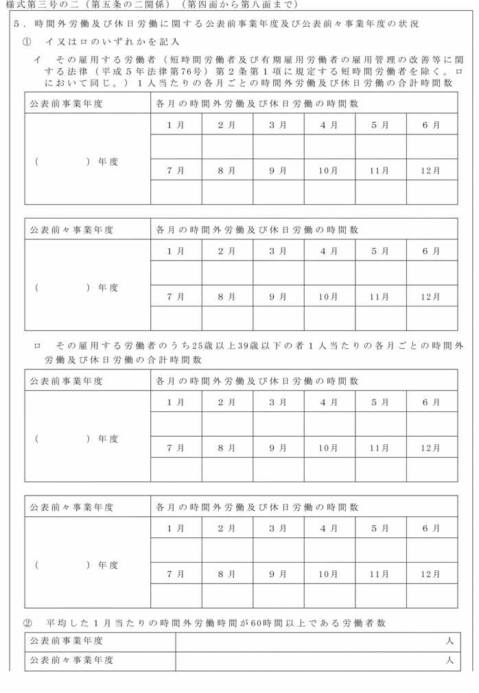 画像：様式第三号の2（第5条の2関係）（第4面から8面）