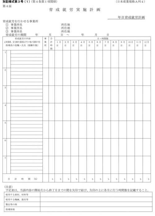 別記様式第一号から別記様式第五号